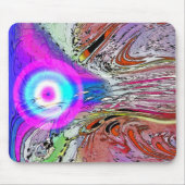 Glühender Komet Mousepad (Vorne)