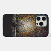 Glühender Lebensbaum iPhone Hülle (Rückseite (Horizontal))
