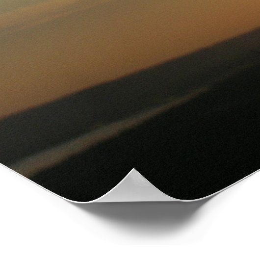 Glühender Leuchter Poster (Ecke)