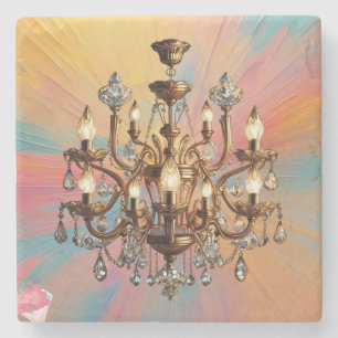 "Glühender Luxus" Steinuntersetzer