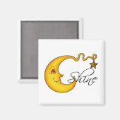 Glühender MoonShine mit Star Magnet (Vorderseite/Rückseite)