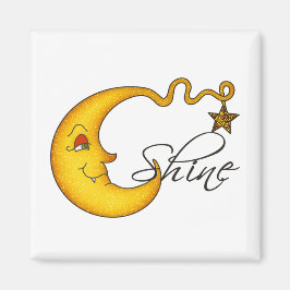 Glühender MoonShine mit Star Magnet