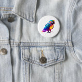 Glühender Regenbogen Button (Beispiel)