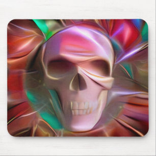 Glühender Schädel Mousepad