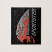 Glühender Schädeltank Puzzle (Vertikal)