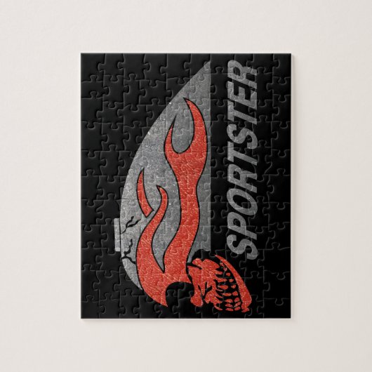 Glühender Schädeltank Puzzle (Vertikal)