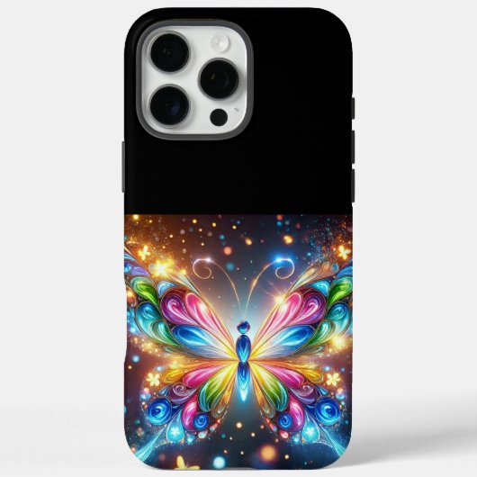 Glühender Schmetterling Case-Mate iPhone Hülle (Rückseite)