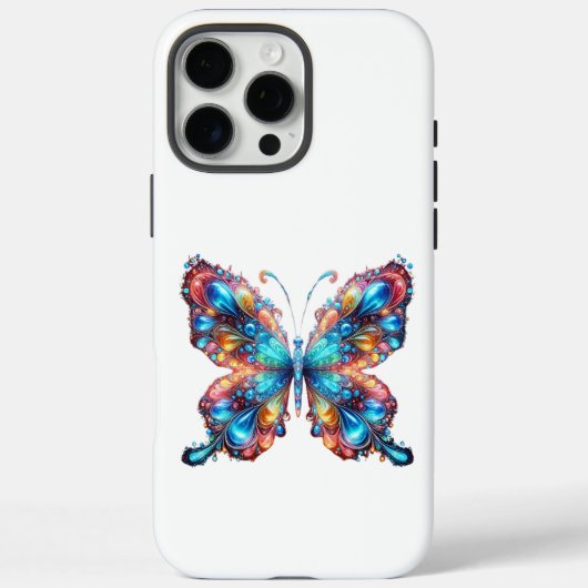 Glühender Schmetterling Case-Mate iPhone Hülle (Rückseite)