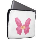 Glühender Schmetterling 🦋  Laptopschutzhülle (Vorne Rechts)