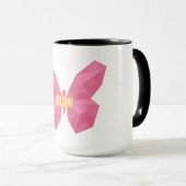 Glühender Schmetterling 🦋  Tasse (VorderseiteRechts)