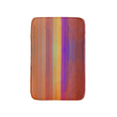 Glühender Sonnenaufgang salziger Pop der Farbkunst Badematte (Vorderseite Vertikal)