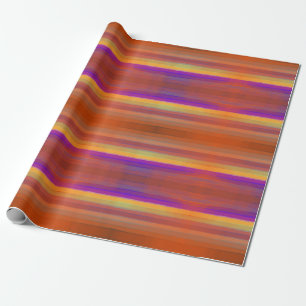 Glühender Sonnenaufgang salziger Pop der Farbkunst Geschenkpapier