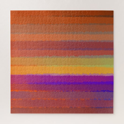 Glühender Sonnenaufgang salziger Pop der Farbkunst Puzzle (Vertikal)