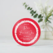 Glühender String Light Weihnachtskrieg Feiertagskarte (Stehend Vorderseite)