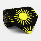 Glühender Sun Thunder_Cove Krawatte (Gerollt)