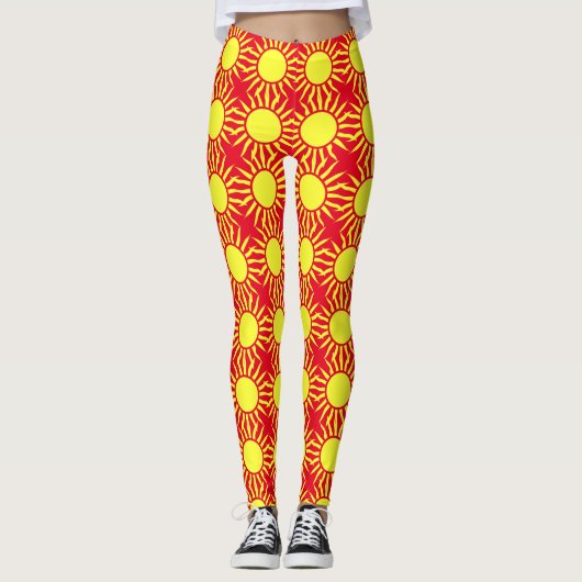 Glühender Sun Thunder_Cove Leggings (Vorderseite)