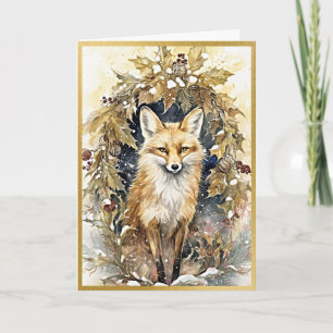 Glühender Wald Delights Fox Karte