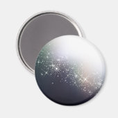 Glühender Wintermagnet Magnet (Vorderseite/Rückseite)