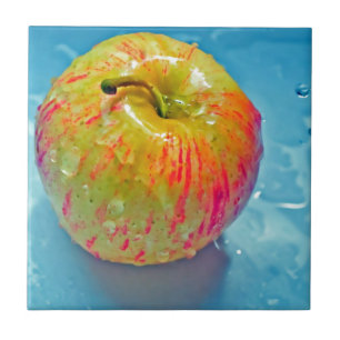 Glühendes Apple Fliese