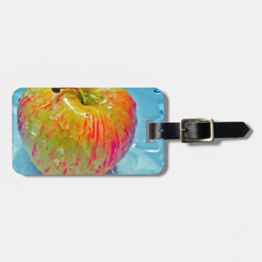 Glühendes Apple Gepäckanhänger (Vorderseite horizontal)