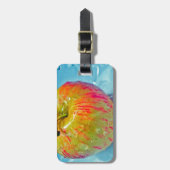 Glühendes Apple Gepäckanhänger (Vorderseite vertikal)