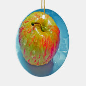 Glühendes Apple Keramikornament (Rechts)