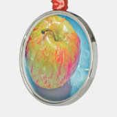 Glühendes Apple Ornament Aus Metall (Links)
