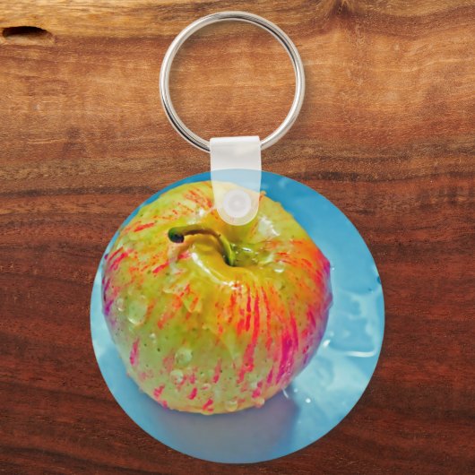 Glühendes Apple Schlüsselanhänger (Vorderseite)