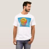 Glühendes Apple T-Shirt (Vorne ganz)