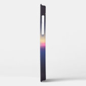 Glühendes Dreieck. Ätherum-Konzept. futuristische  Case-Mate iPhone Hülle (Rückseite / Links)