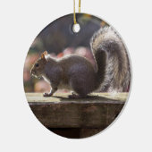 Glühendes Eichhörnchen Keramikornament (Links)