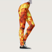 Glühendes Feuer Leggings (Rechts)