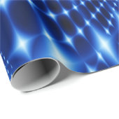 glühendes Fraktal Geschenkpapier (Rolleneckpunkt)