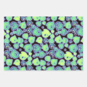 Glühendes Halloween Geschenkpapier Set (Vorderseite 3)