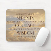 Glühendes Himmel-Ruhe-Gebet Mousepad (Mit Mouse)