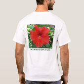 Glühendes Kommen an Ya T-Shirt (Rückseite)