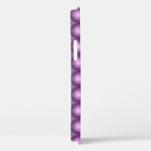 Glühendes Lavender Polka Dot Muster Case-Mate iPhone Hülle (Rückseite / Rechts)