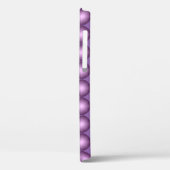 Glühendes Lavender Polka Dot Muster Case-Mate iPhone Hülle (Rückseite / Links)