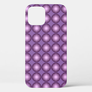 Glühendes Lavender Polka Dot Muster Case-Mate iPhone Hülle