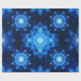 Glühendes Lotus Wrapping Papier Geschenkpapier