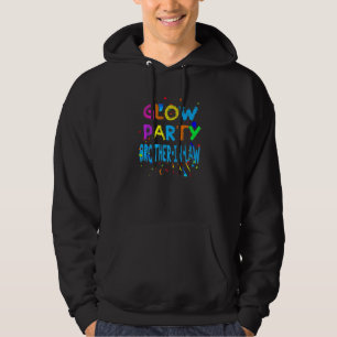 Glühendes Party glänzendes Party glänzen Party Bru Hoodie