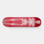 Glühendes Skelett: Benutzerdefiniertes Skateboard (Horizontal)