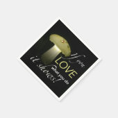 Glühendes Sonnenlicht Inspiration Serviette (Ecke)