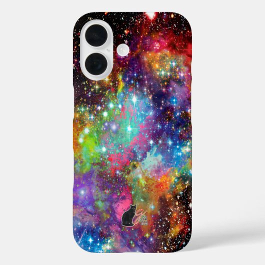 Glühendes Sternenfeld-Handyhülle Case-Mate iPhone Hülle (Rückseite)