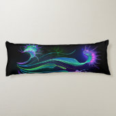 Glühendes Venus Flytrap Kissen (Rückseite)