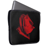Glühendes weiches Rosengeheimnis Laptopschutzhülle (Vorne Rechts)