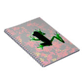 Glühfrosch Notizblock (Rechte Seite)