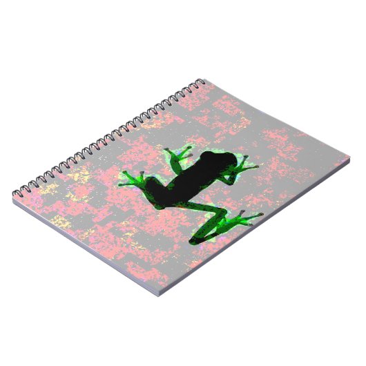 Glühfrosch Notizblock (Linke Seite)