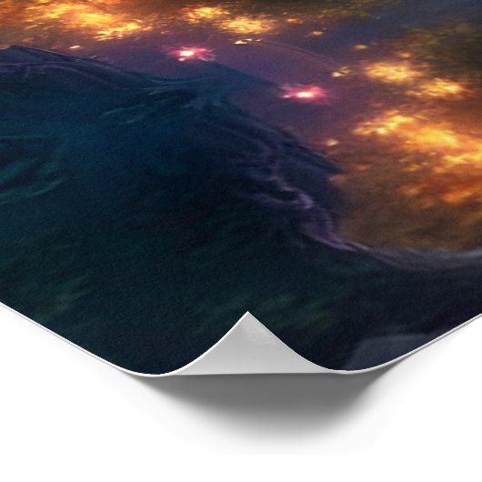 Glühglashöhle Poster (Ecke)