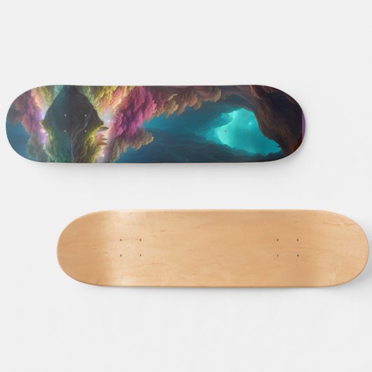 Glühglashöhle Skateboard (Horizontal)